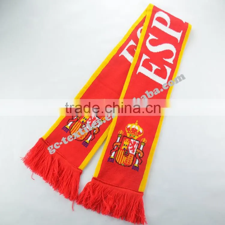 wholesale china manufacture supplier fans football world cup scarf