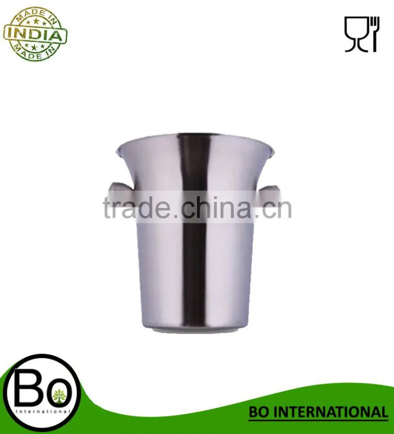 Stainless Steel /bar tools ice bucket with ear handle