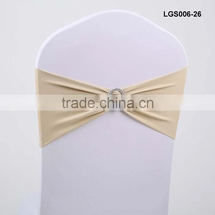 wedding decorative cheap purple chair bands wholesale