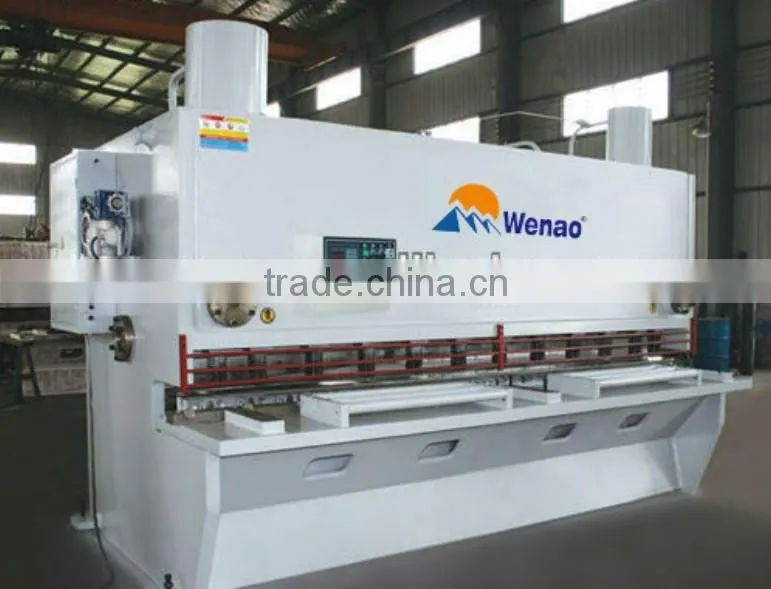 Hydraulic swing beam shearing machine, hydraulic iron cutting machine manufacturer, Hydraulic metal sheet cutter