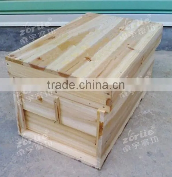 wood beehive from beekeeping equipment manufacture