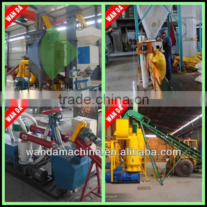 1 ton per hour small wood pellet production line