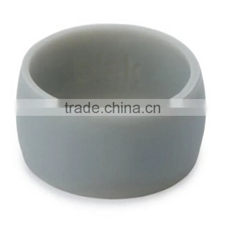The Original Silicone CNC Wedding Band Ring (Men's and Women's, Assorted Band Colors)