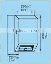 Stainless Steel manual roll towel dispenser, manual paper dispenser