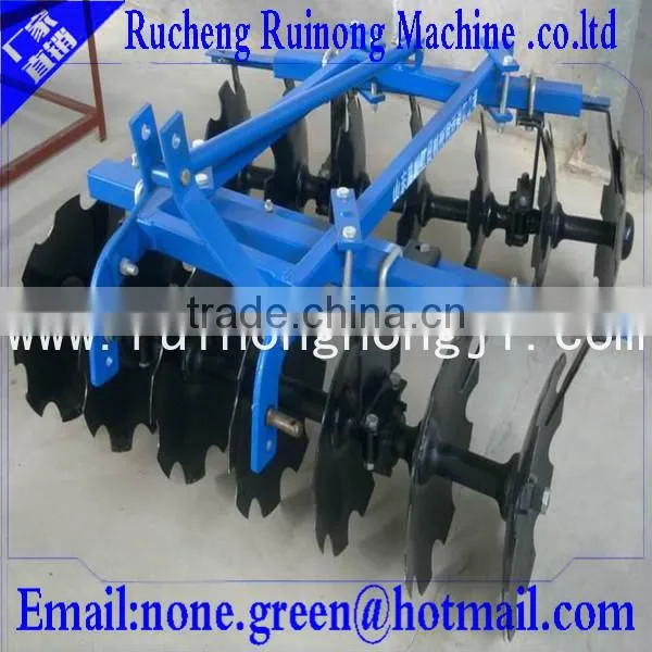 New design compact tractor disc harrow with CE certificate