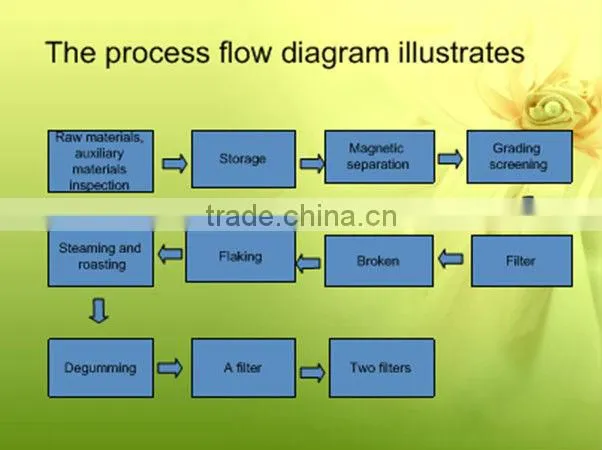 Asian famous large energy saving palm kernel cake / oil seed presses production plants production