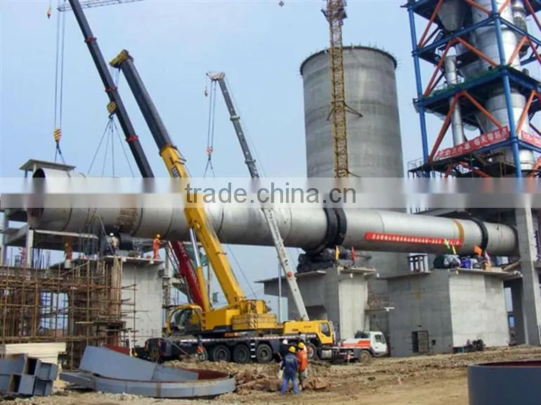 Small size quicklime rotary kiln production line with ISO9001:2008 certification