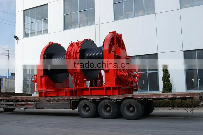 new design electric hydraulic mooring winch