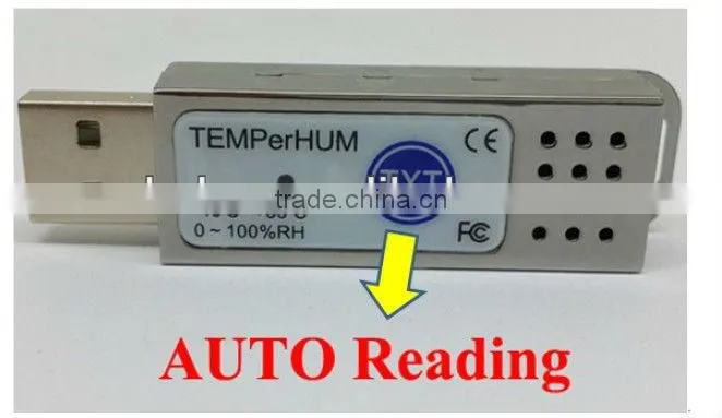 Hot sale USB Thermometer hygrometer Data Record for PC Laptop