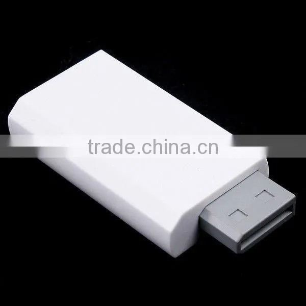 Wii to HDMI 480p Converter Adapter Wii2hdmi 3.5mm Audio Box Wii-link White