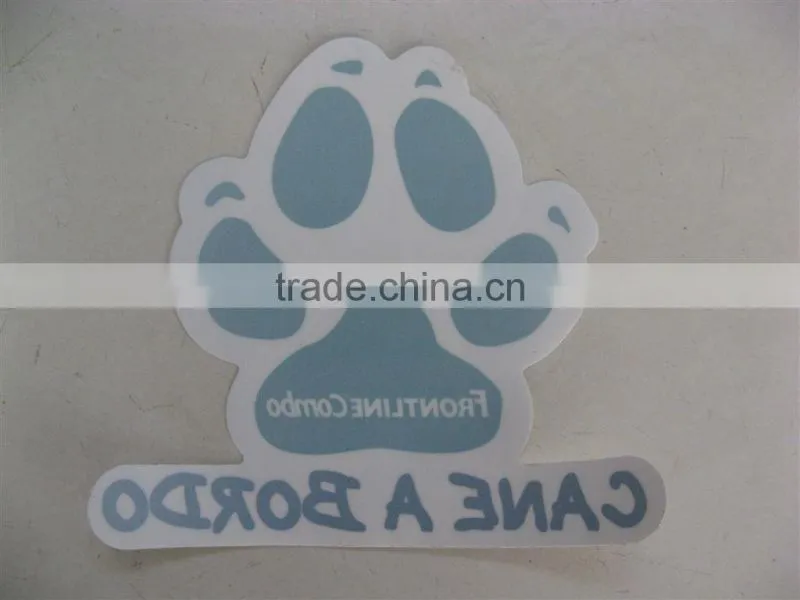 pvc self adhesive sticker