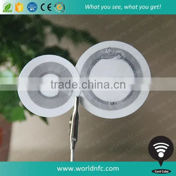 NTAG213 Aluminium Antenna NFC Sticker Tag for Archive Management