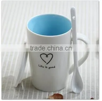 New Promotional Fashion Figure Number Ceramic Mugs