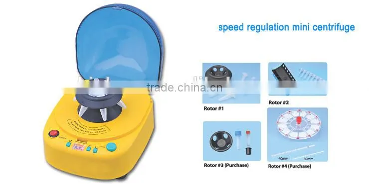 Single speed Mini laboratory centrifuge