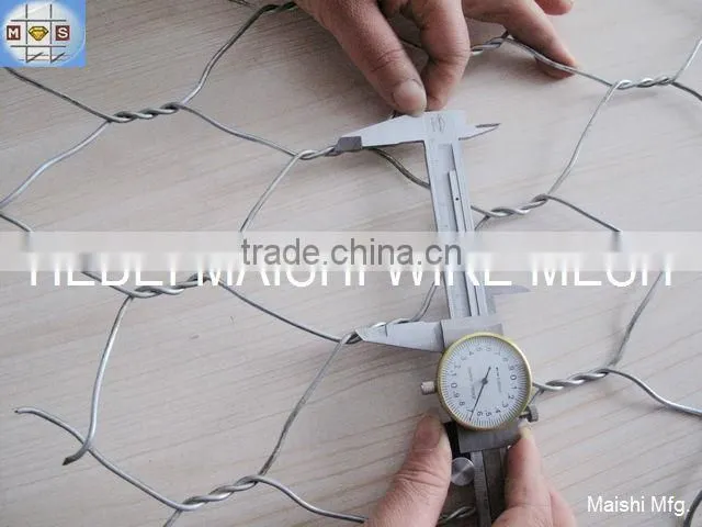 3/4" galvanzied hexagonal chicken wire
