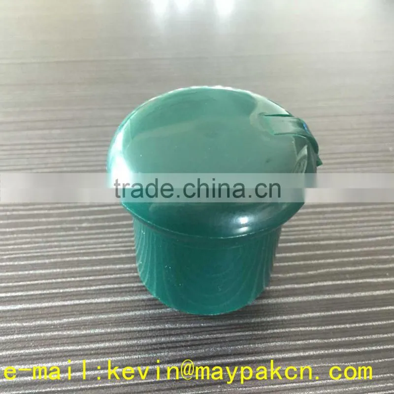 Cosmetics package 2015 hot sale PP flip top water bottle cap for bottles from Yuyao
