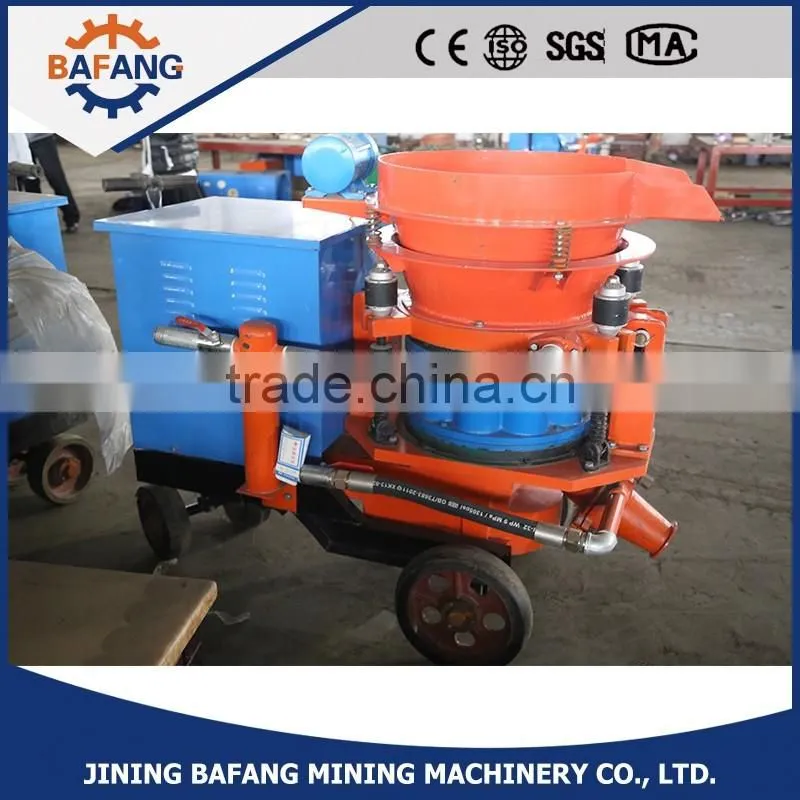 HSP-5/ HSP-7/HSP-9 series wet-mix shotcrete machine with ISO MA