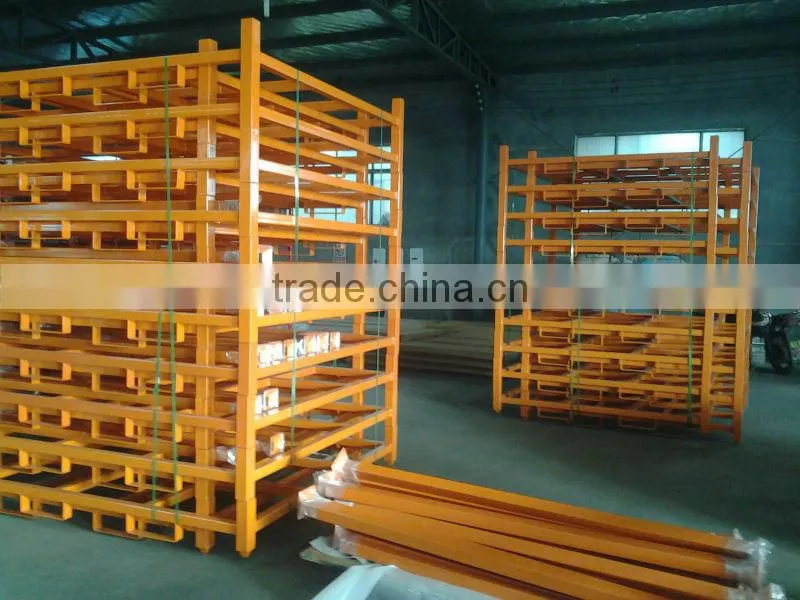 warehouse tire display storage rack