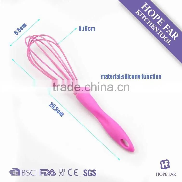 0300214 Hot sale 10" silicone whisk