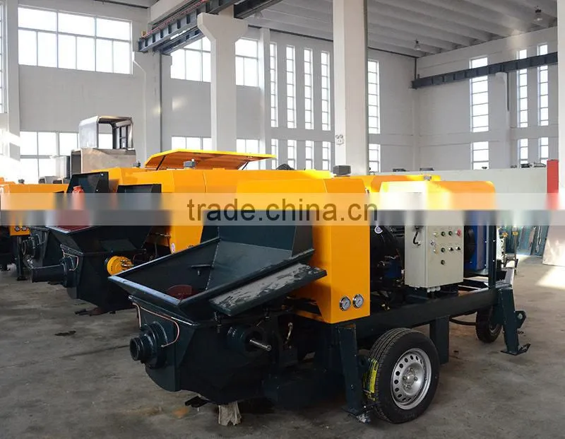 LHBT20-10RS portable used diesel engine cement concrete pump