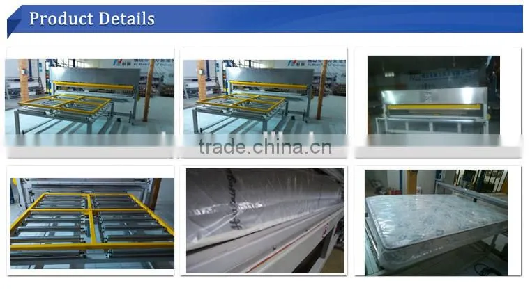 mattress plastic film wrapper machine