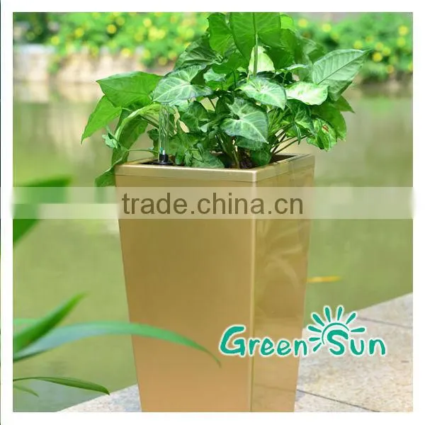 tall plastic flower vases