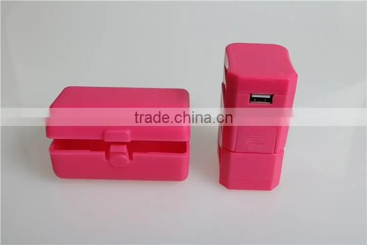Wontravel 100% OEM USB adapter and unviersal USB travel charger with 3A USB port for hotel gift