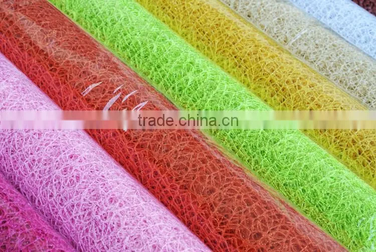 2015 Glitter mesh fabric