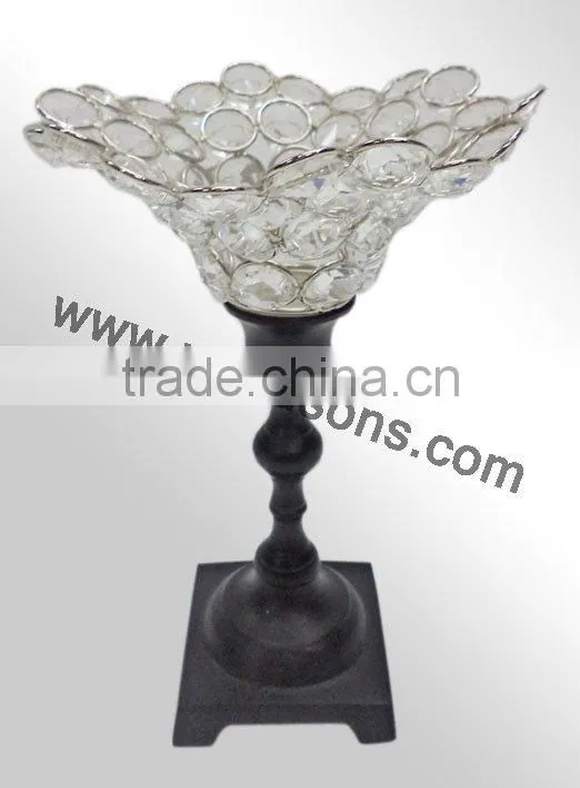 Crystal votive candle stand,wedding crystal votive stand,Decorative crystal candle holder