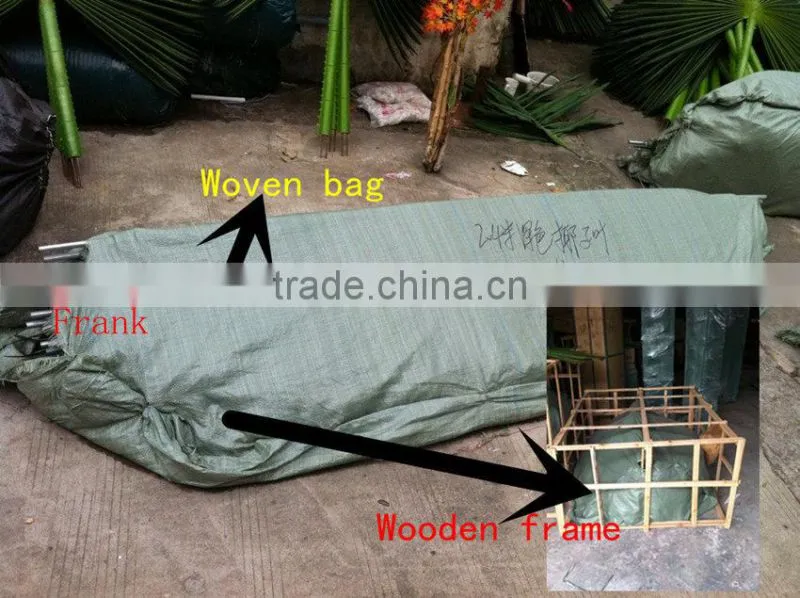 M-15 Customized outdoor 800cm Artificial bamboo for swimming pool wall landscape decoration artificial bamboo