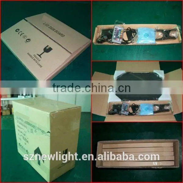 New electronic product RGB full color sparkle led board with high quality