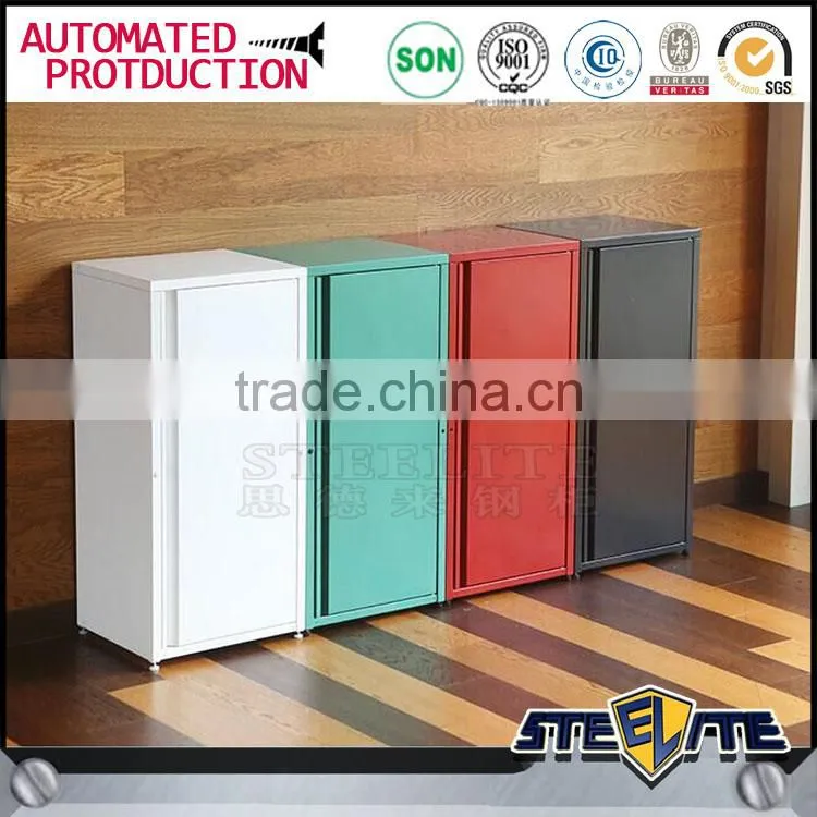 Living room used glossy kids wardrobe design mini metal locker