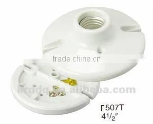 E27 ceiling porcelain/ceramic lampholder socket 507