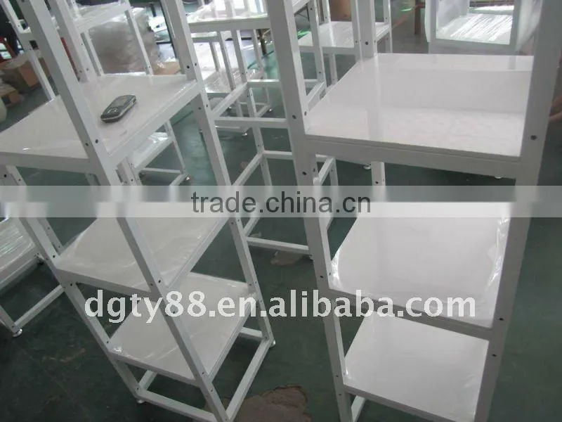 Plastic beverage display rack, Plastic display rack