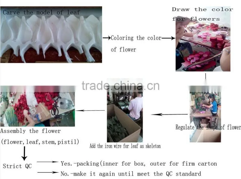 artificial flower/artificial ornament flowers artificial white calla lily flowers wedding decoration
