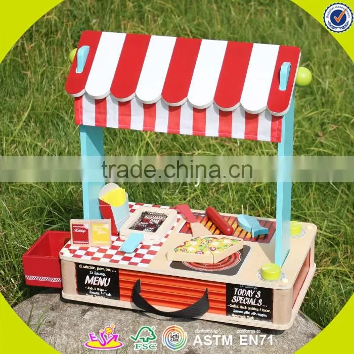 wholesale baby wooden bread machine toy role play kids wooden bread machine toy fashion wooden bread machine toy W10D103