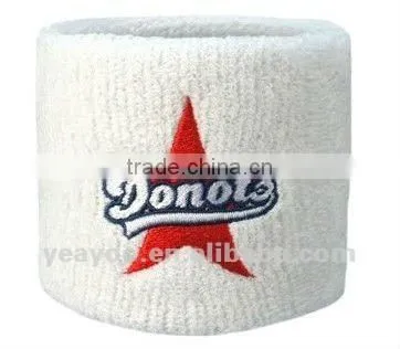 cotton sweat wristband