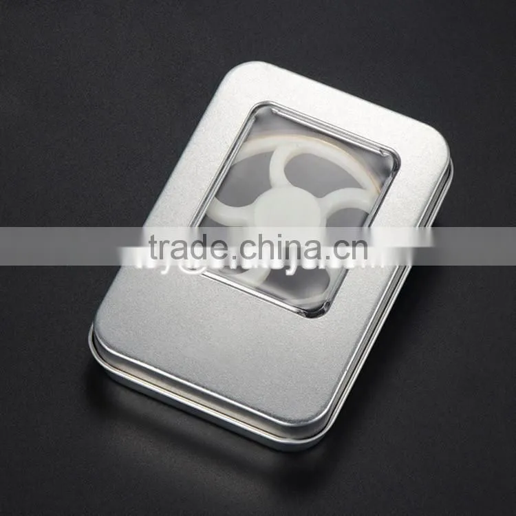 New style EDC focus toy round metal fidget spinner for killing time W01A283