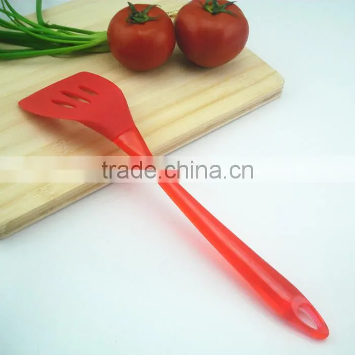 Silicone Kitchen Cooking Tool Slotted Pancake Turner