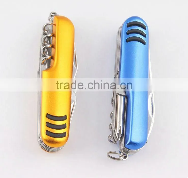 2014 New design multi function strider pocket knife with LED light K3011SG3