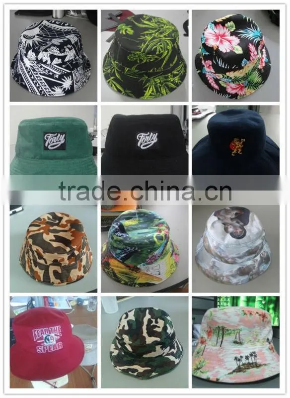 Wholesale Custom Colorful Women Bucket Hat