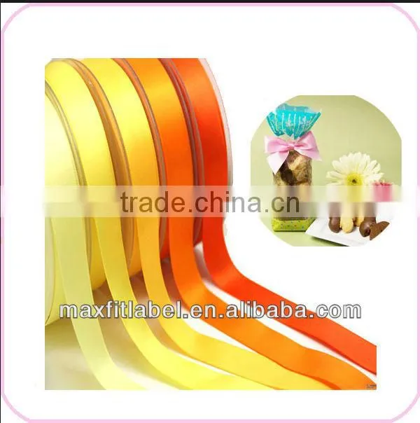 China Customized satin Jacquarding Webbing Ribbon