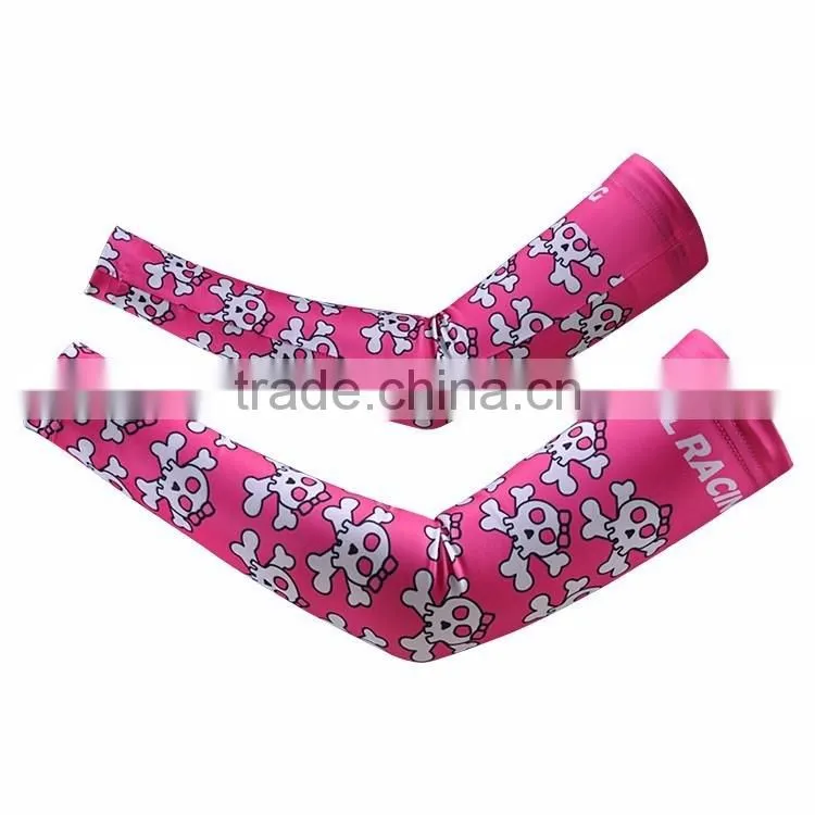 China manufacturer Custom design heat transfer sublimation compression arm sleeve no minimum