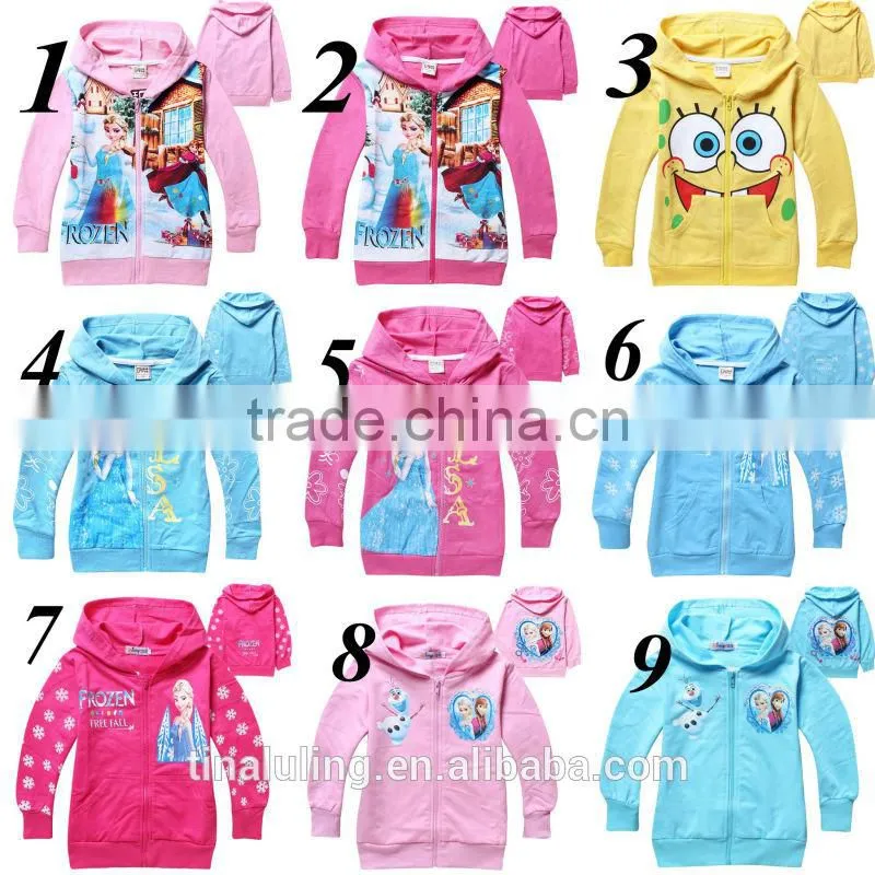 new arrival baby girls hoodies children Sweatshirts kids pullover