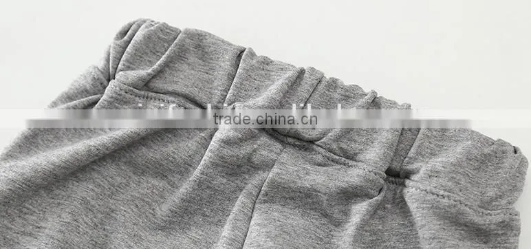 factory-hot selling casual fake two pieces kids outfits/custom latest children baby clothes set