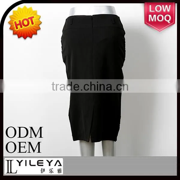 YILEYA new design high waist narrow ladies working skirt