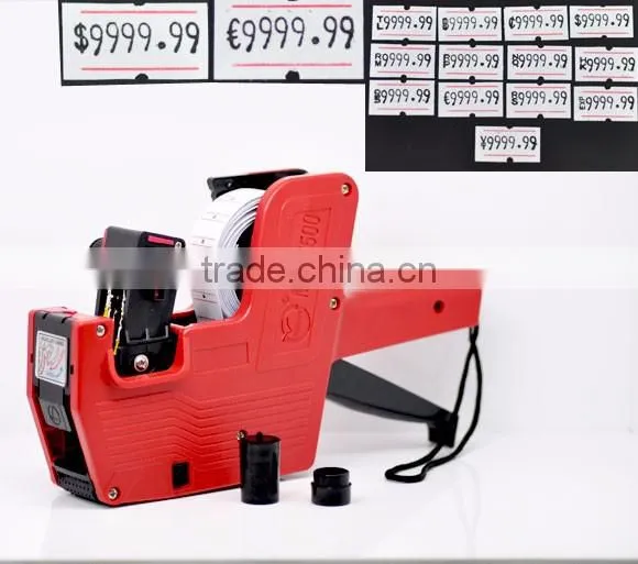 High Quality 1 PC Yellow Price Label Tag Marker Pricing Gun Labeller