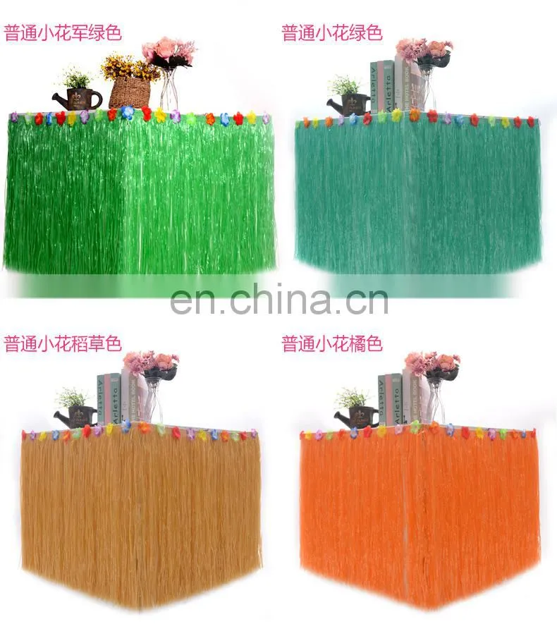 Novelties Hawaiian Luau Party Grass hawaiian table skirt