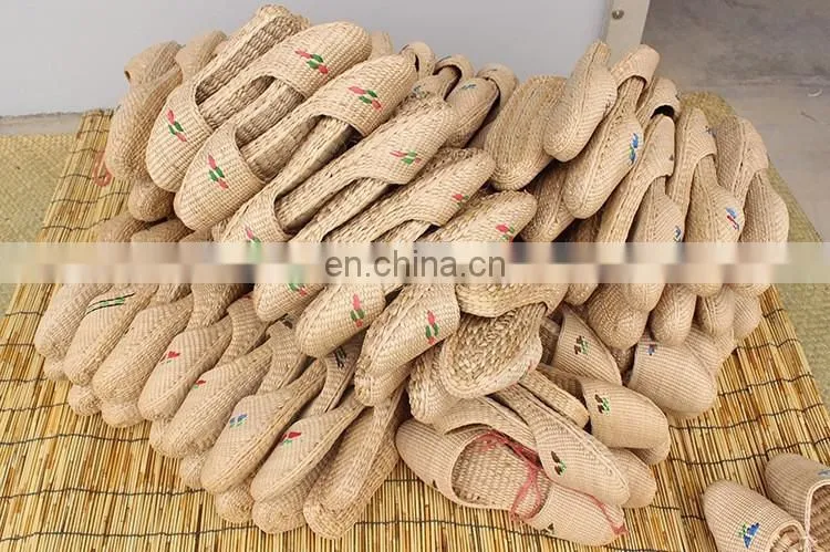 Wholesale straw sandals fashion slipper straw shoes 2016