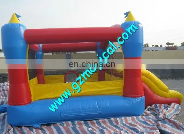 Super inflatable bouncer/inflatable kid toys with slides